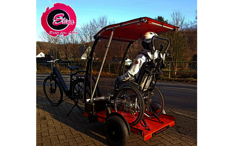 Liberty-piggyback 73-Volume Luxe-Rollstuhl