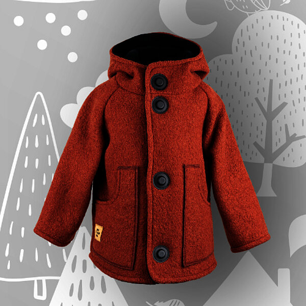Jacke-Walk-rot-FiNiFuchs-Kinder
