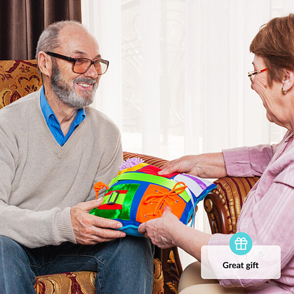 Nestelkissen-Sinnesspielzeug