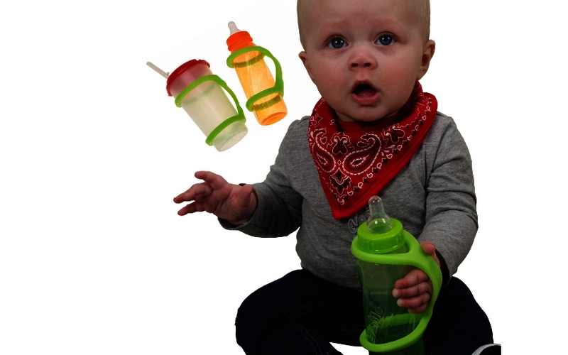 Flaschenhalter-Greifhilfe