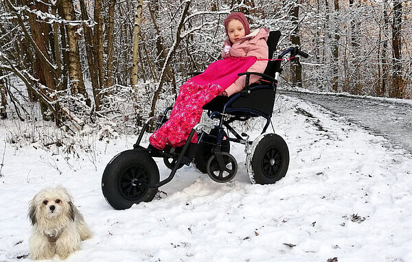 Elinas Fahrwerk Geländerollstuhl FiNiFuchs