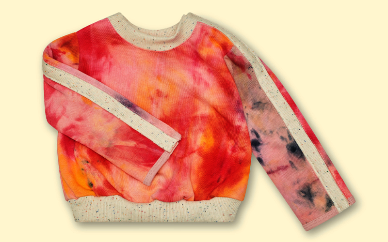 Adaptives Sweatshirt Batik