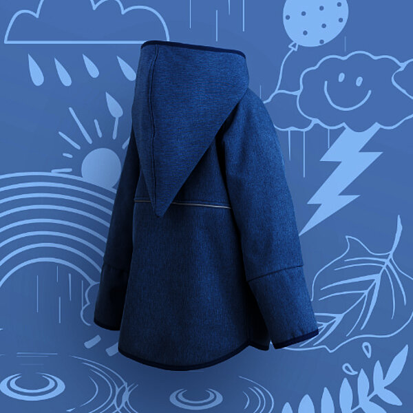 Softshelljacke-blau-Kinderhilfsmittel-FiNiFuchs