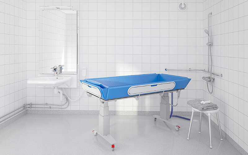 Duschliege 346 Kinder Behinderung Granberg FiNiFuchs