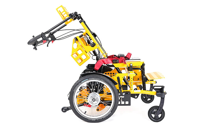 Loop-Sitzschalenuntergestell-Sonderbau-Rollstuhl