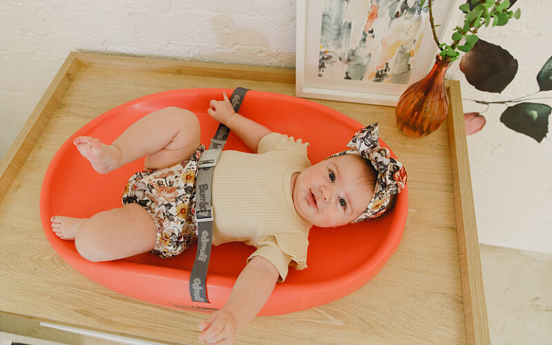 Wickeltisch Wickelunterlage Wickelauflage baby Kinder mit Behinderung Bumbo FiNiFuchs