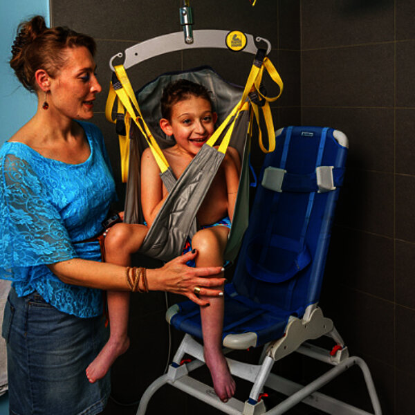 Hebetuch Kinderrehamittel Kinderhilfsmittel FiNiFuchs Handi Move