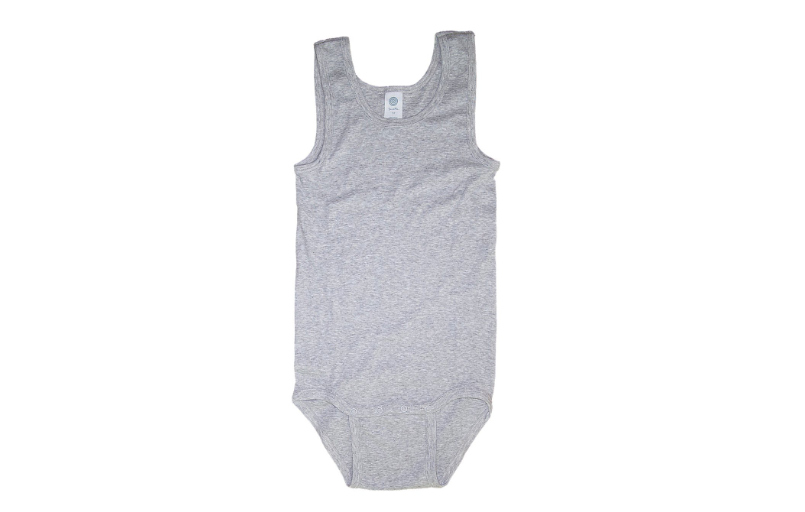 Inpetto Windelbody grau ohne Arm