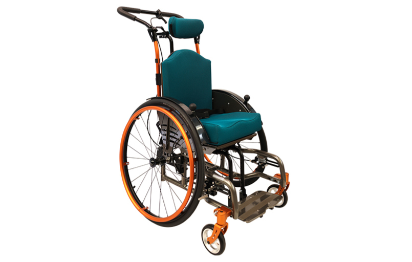 Tilty-Vario-Titangrau-Kinderrollstuhl
