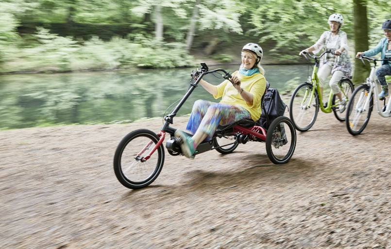 Therapiefahrrad Hasebikes Trigo Up FiNiFuchs