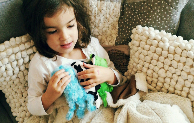 Vibrationskissen Mini therapieren Körperwahrnehmung FiNiFuchs